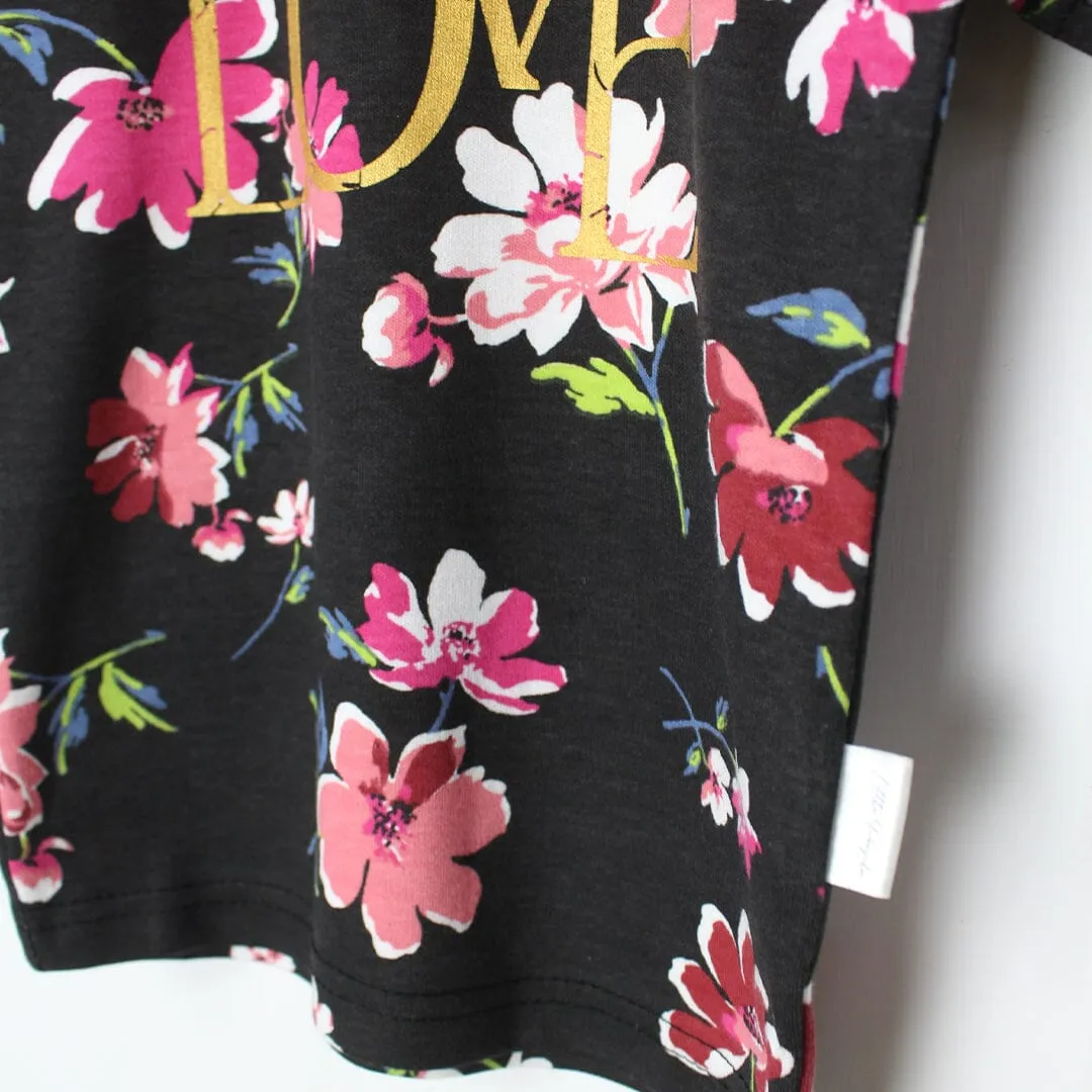 Fancy Black Themed Kids T-Shirt
