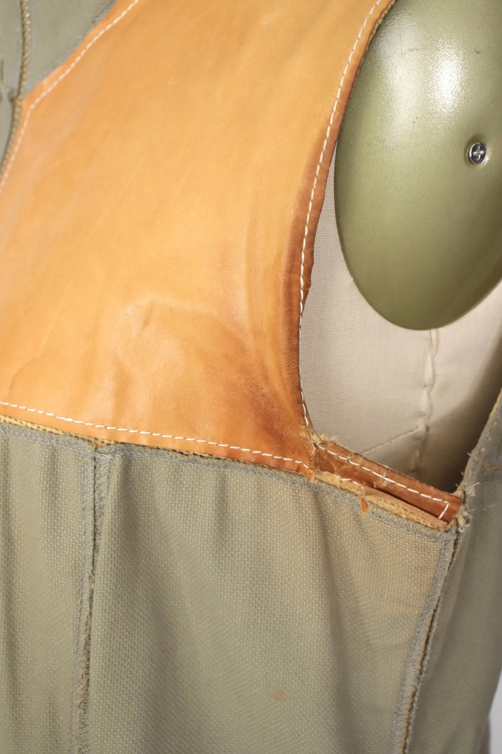 Fendi Leather Patchwork Dress