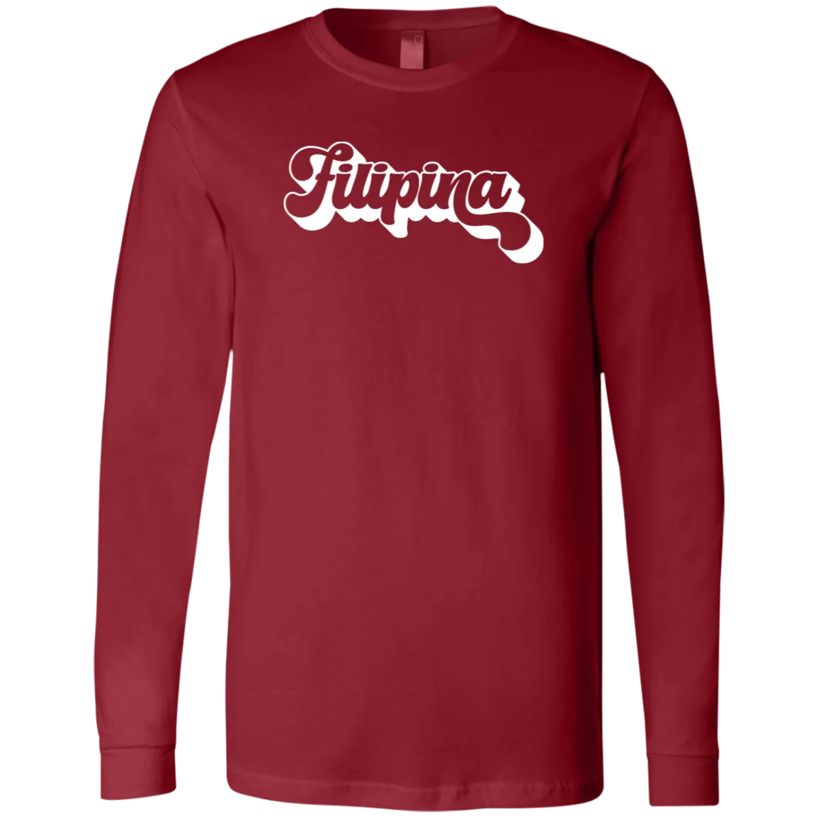 Filipina Chunky Unisex Jersey Long Sleeve T-Shirt