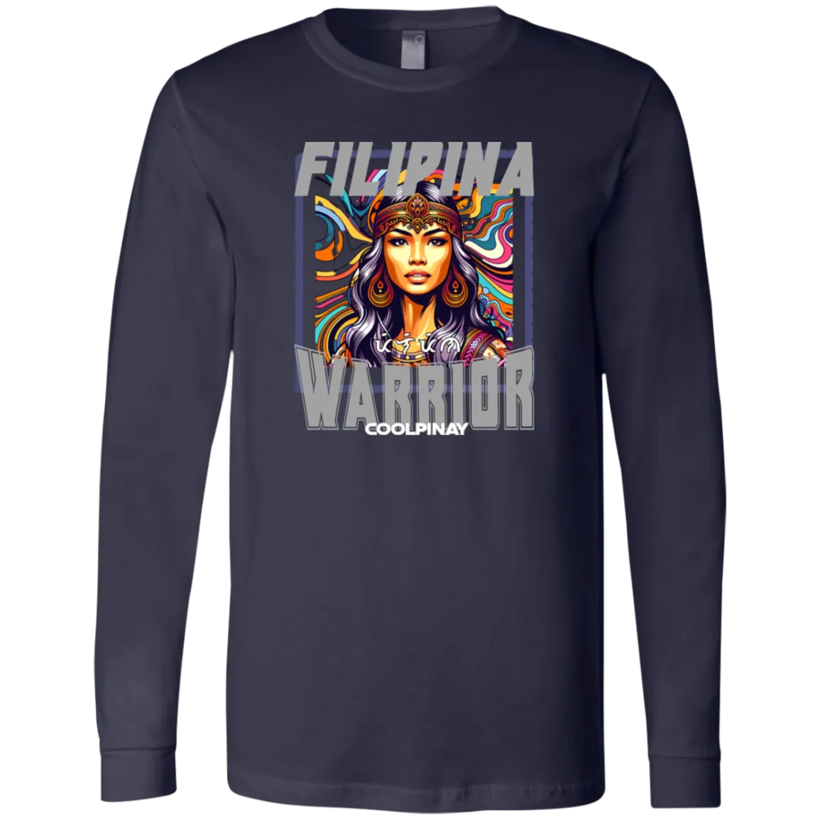 Filipina Warrior Beauty Unisex Jersey Long Sleeve T-Shirt