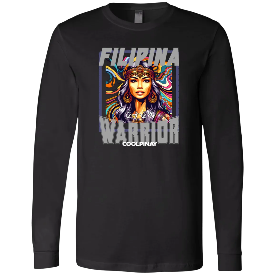 Filipina Warrior Beauty Unisex Jersey Long Sleeve T-Shirt