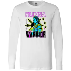 Filipina Warrior Psychadelic Unisex Jersey Long Sleeve T-Shirt