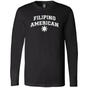 Filipino American University CP Unisex Jersey Long Sleeve T-Shirt
