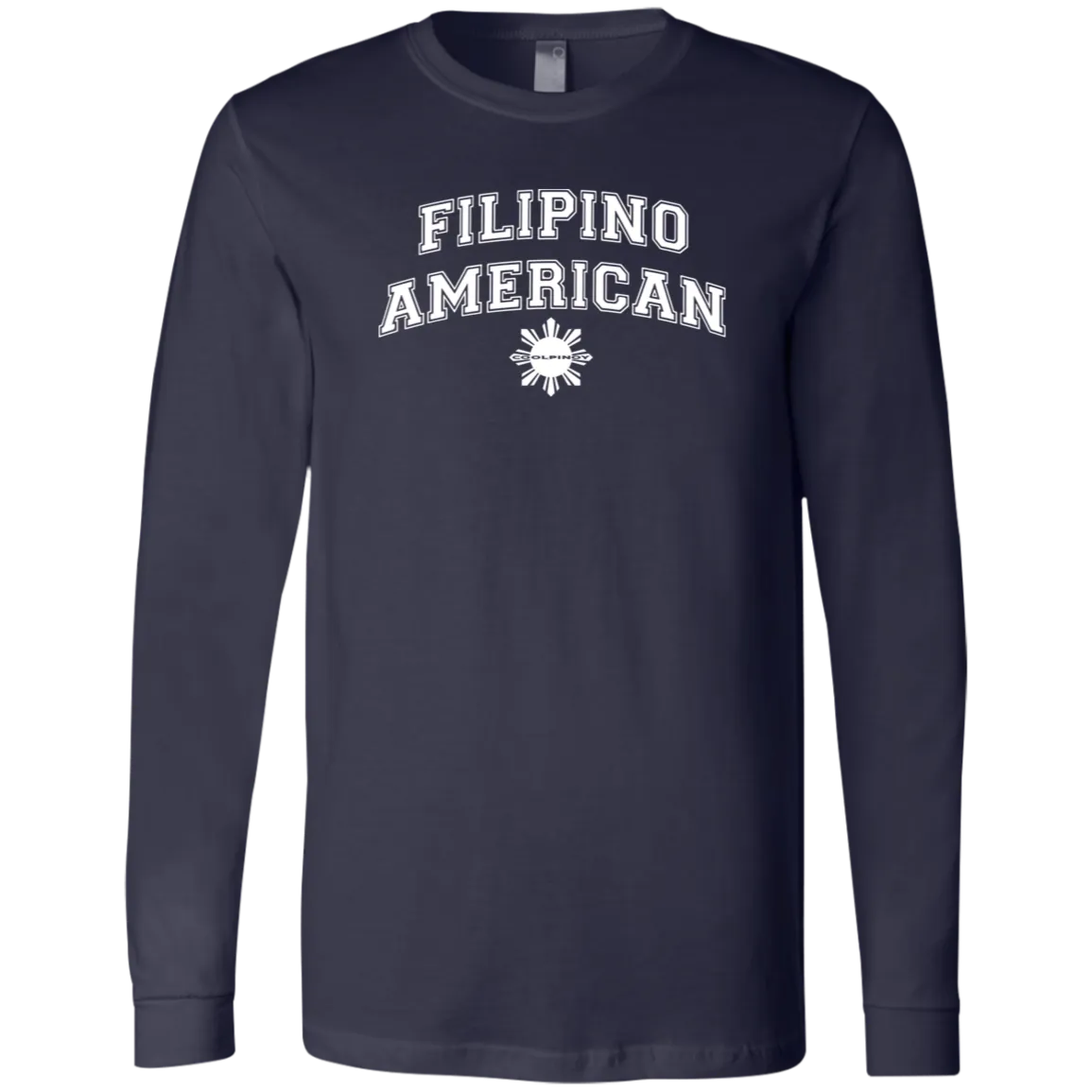 Filipino American University CP Unisex Jersey Long Sleeve T-Shirt