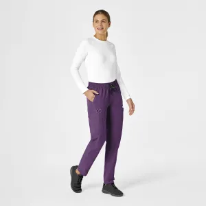 Force Essentials C51213 Straight Leg Scrub Pants Eggplant