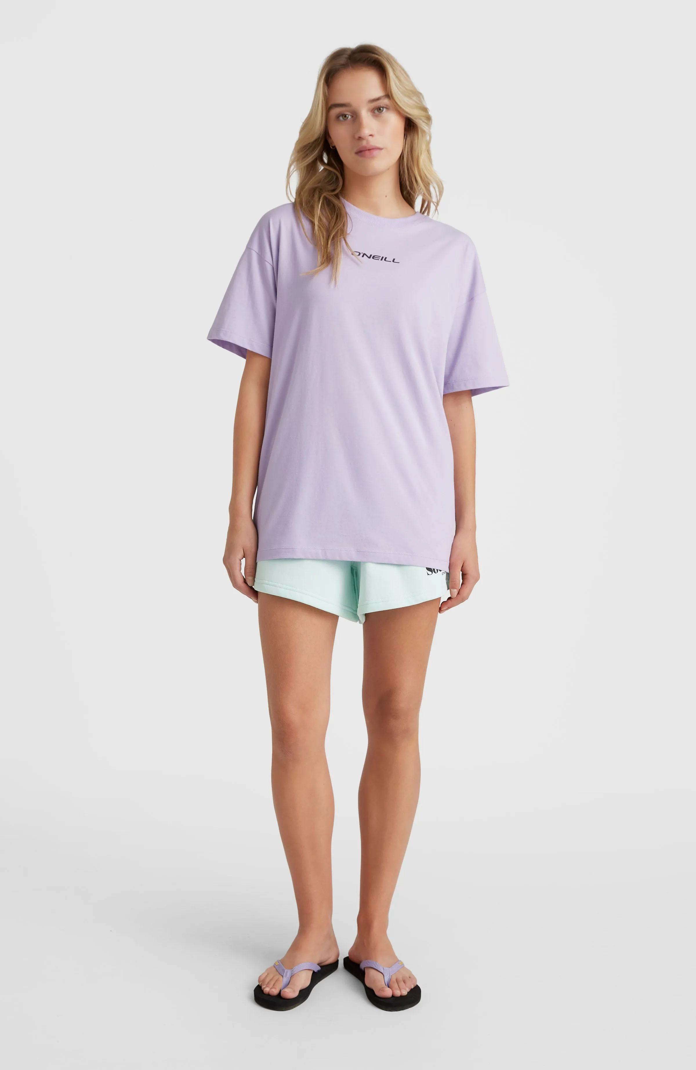 Future Surf Loose Long T-Shirt | Purple Rose