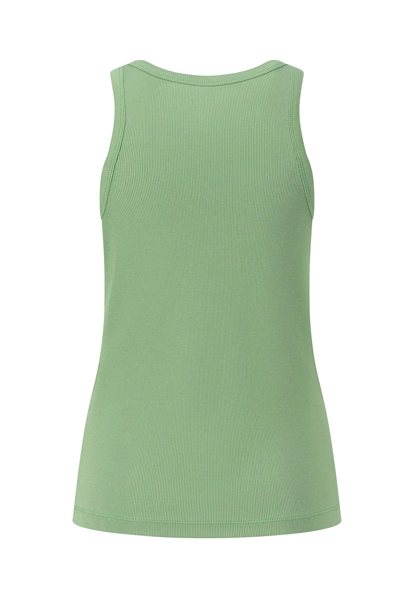Geripptes Modern-Fit Top aus 100% Baumwolle