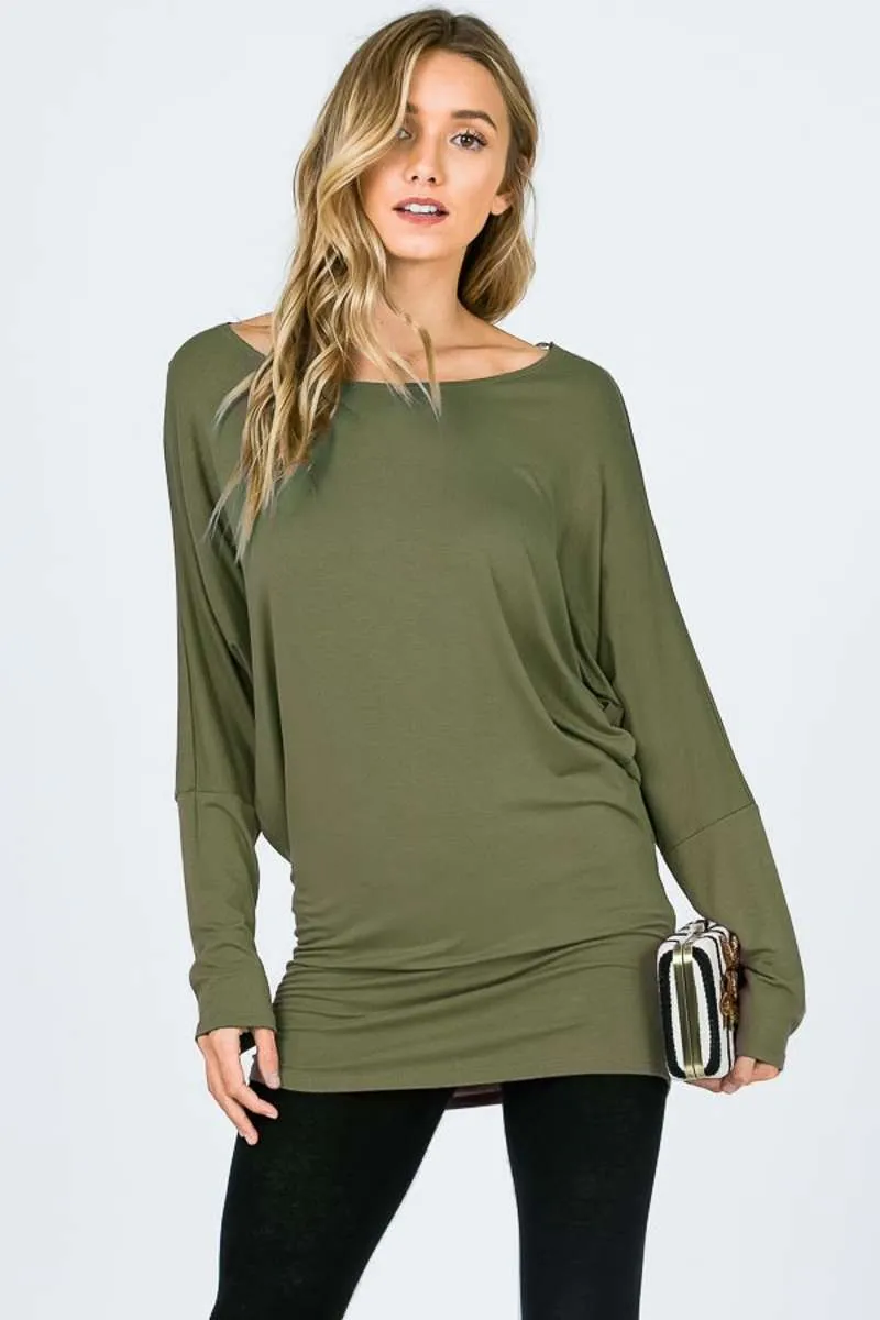 Get the Inside Scoop - Dolman Shirt
