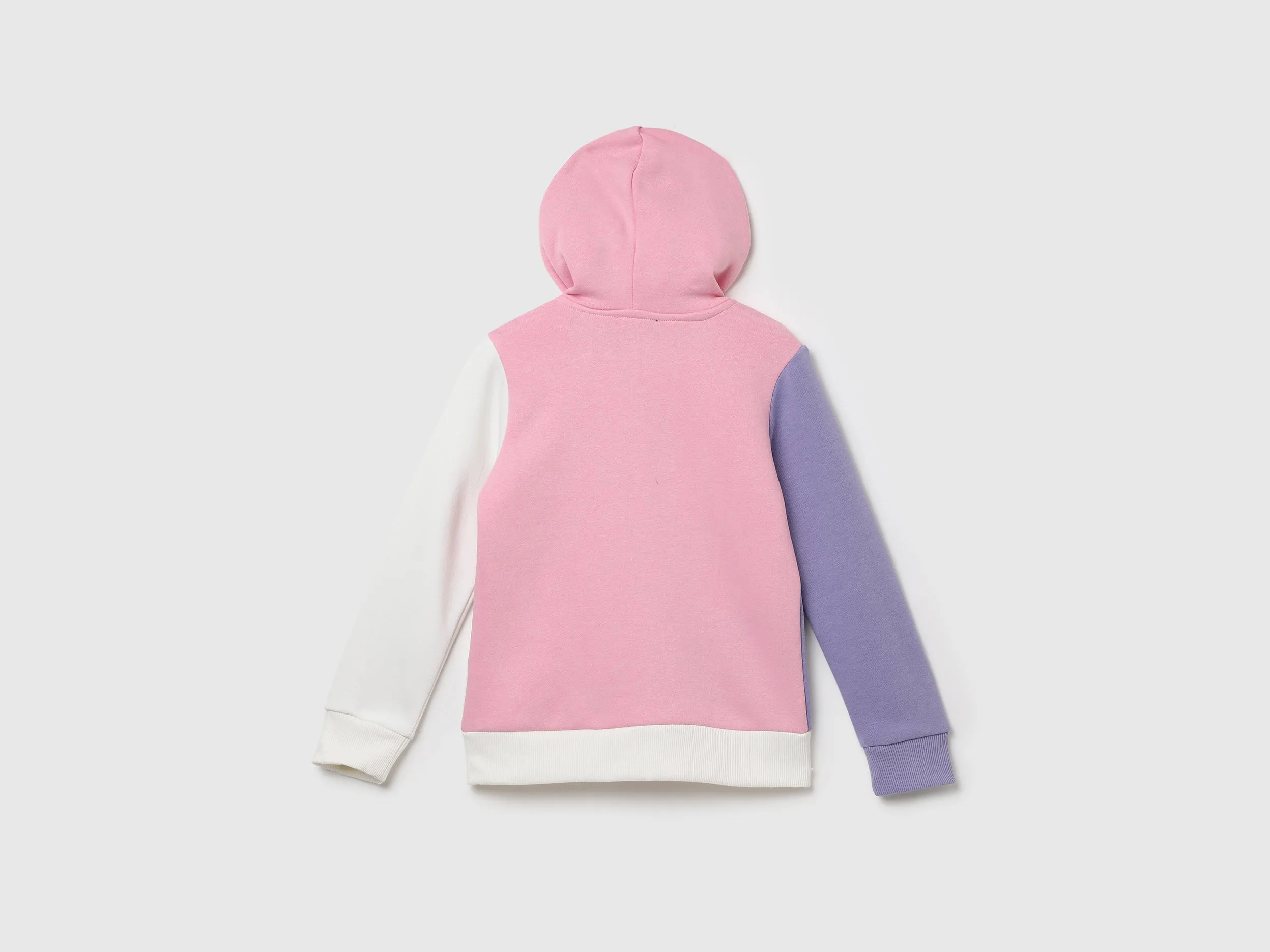 Girls Colorblock Hood Sweatshirt