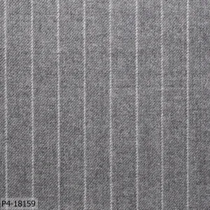 Grey With Light Stripe Flannel Vest