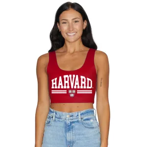 Harvard Crimson Crop Tank Top