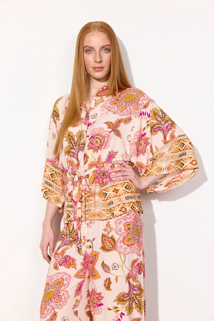 Helene Shirt - Coral