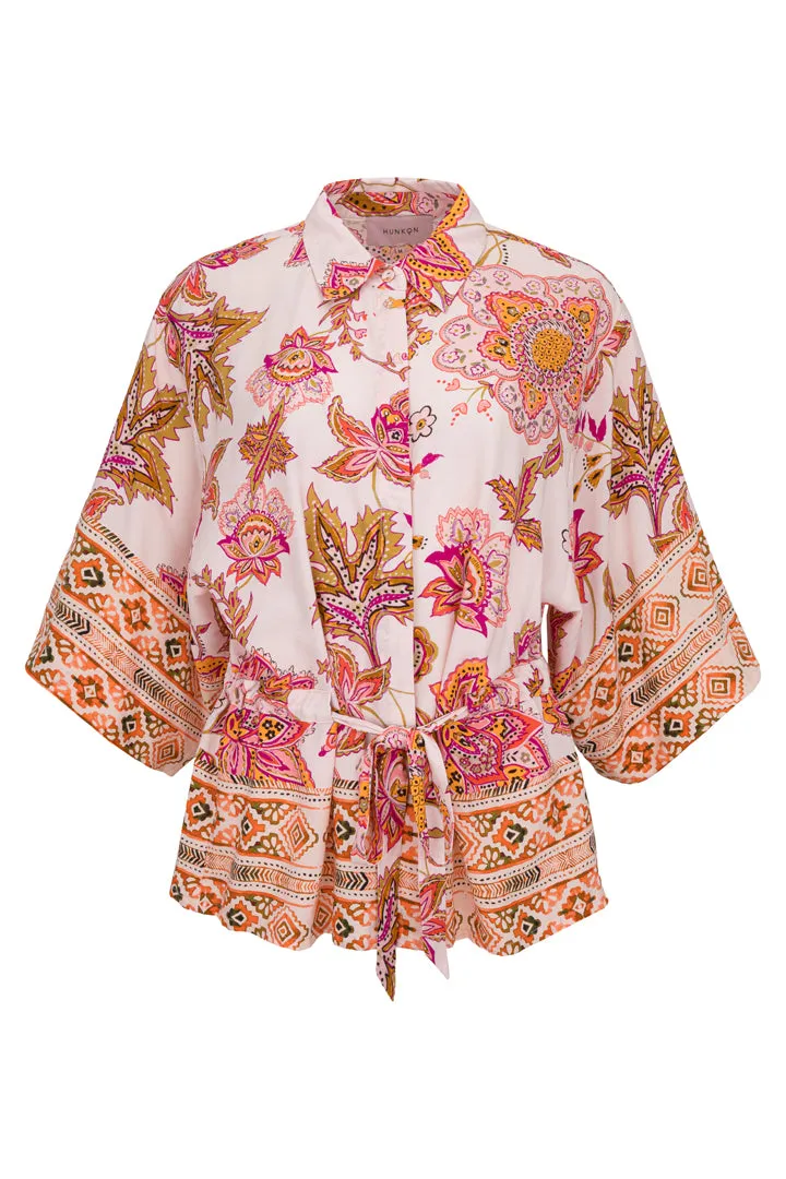 Helene Shirt - Coral