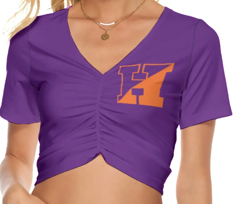 Hobart & William Smith Ruched Tee