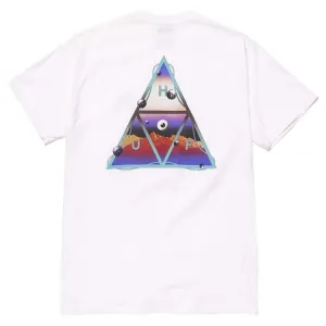 HUF Altered State Triple Triangle S/S T-Shirt White