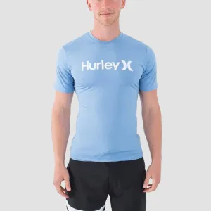 Hurley OAO Quickdry Rashguard UPF 50  T-Shirt Aquifer