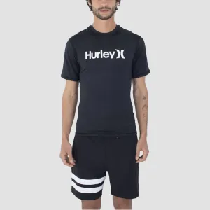 Hurley OAO Quickdry Rashguard UPF 50  T-Shirt Black