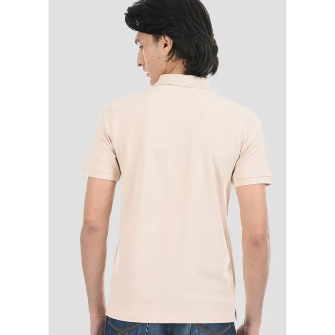INSTOCK-Men open collar polo shirt