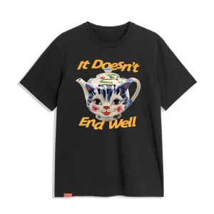 Jacuzzi Tea Pot T-Shirt - Black