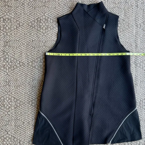 Jason by Comfy USA Scuba Eva Vest Zip Up Unique Apparel Minimal Goth Women's M