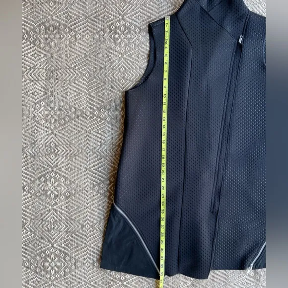 Jason by Comfy USA Scuba Eva Vest Zip Up Unique Apparel Minimal Goth Women's M
