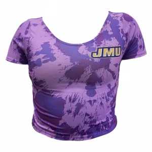 JMU Tie Dye Babydoll Tee