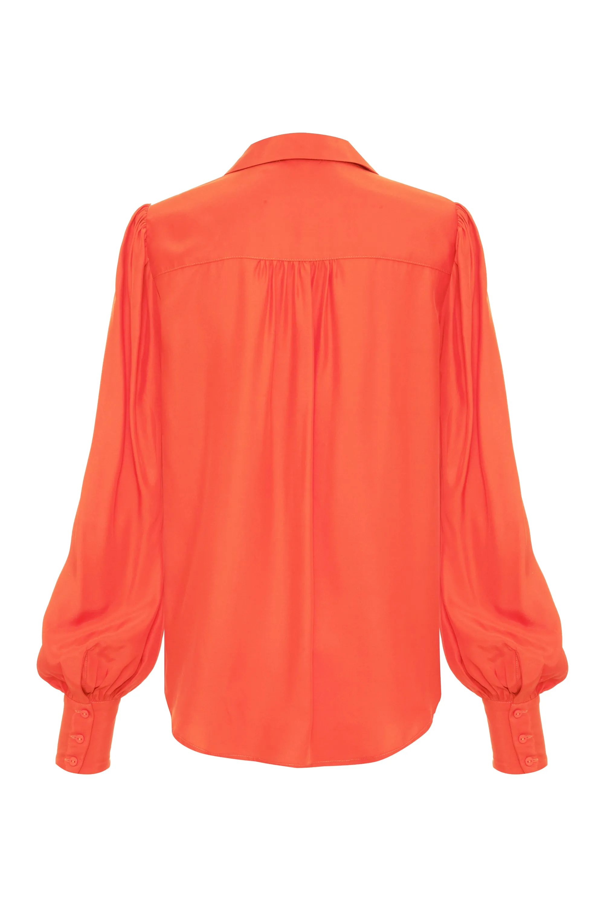 Jocelyn Glam Shirt Acid Orange