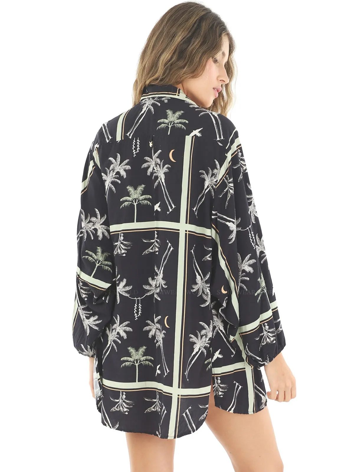 Kaleido Palm Akumal Shirt ::RET
