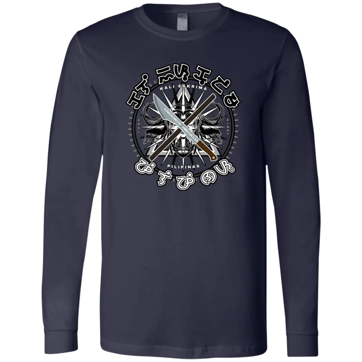 Kali Eskrima Pilipinas Unisex Jersey Long Sleeve T-Shirt