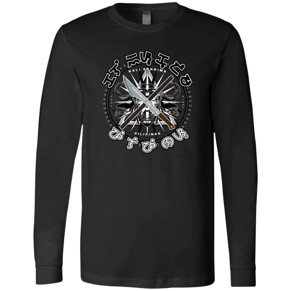 Kali Eskrima Pilipinas Unisex Jersey Long Sleeve T-Shirt