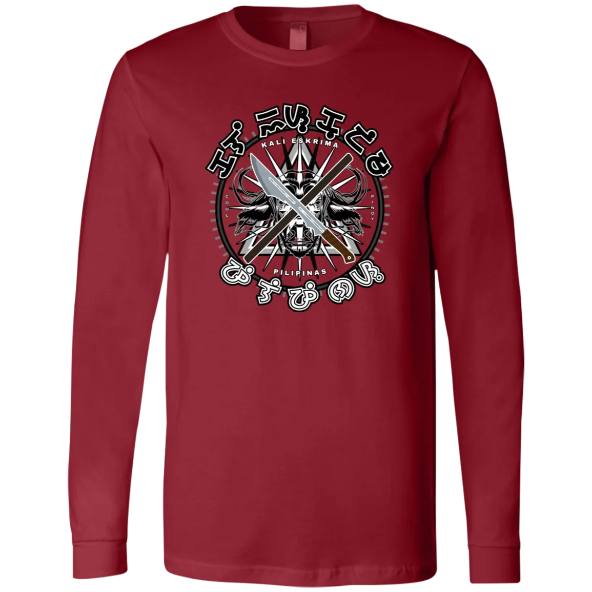 Kali Eskrima Pilipinas Unisex Jersey Long Sleeve T-Shirt