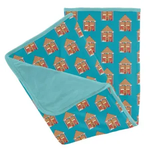 KicKee Pants Stroller Blanket - Bay Gingerbread