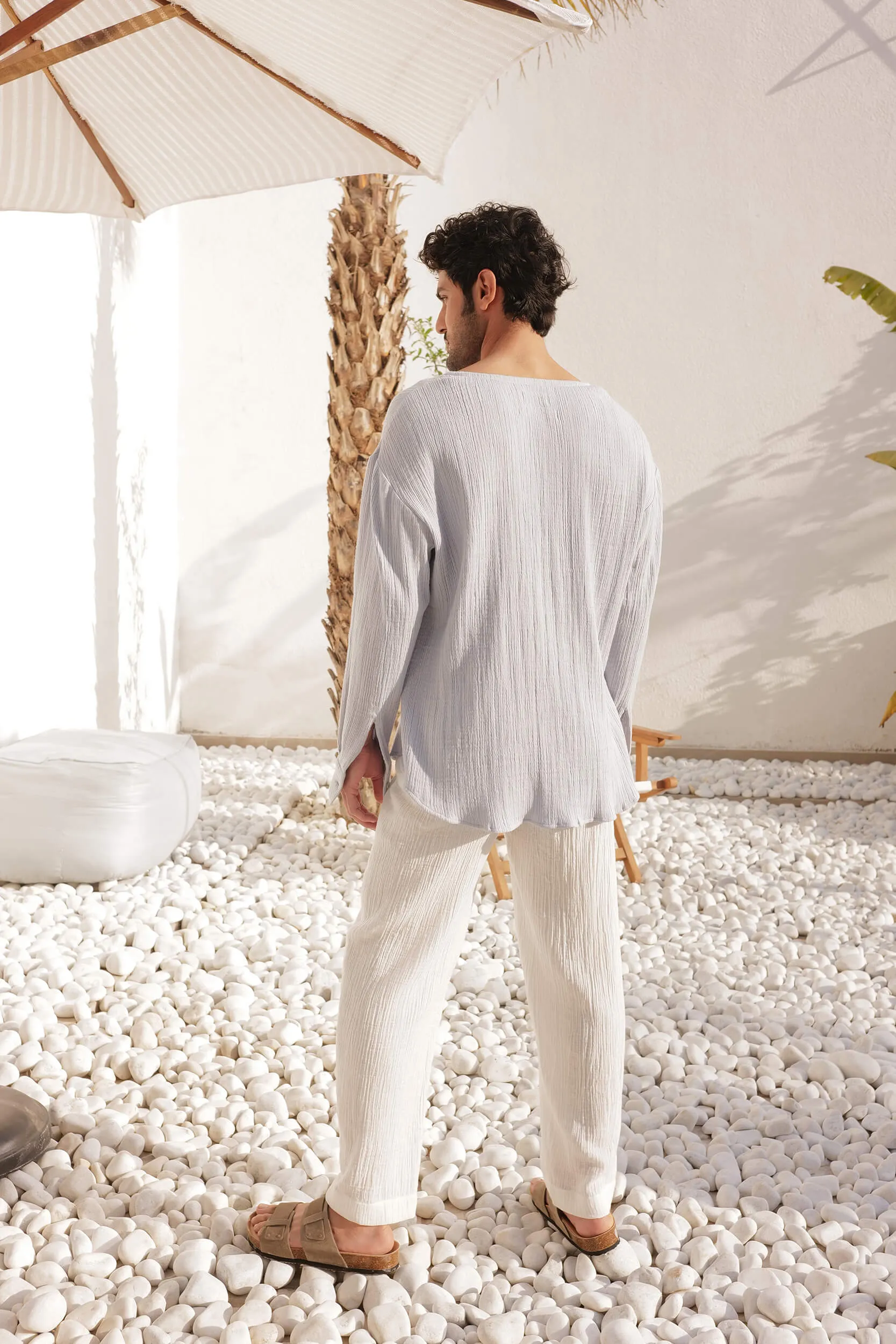 Kos Pants - Man (IVORY)