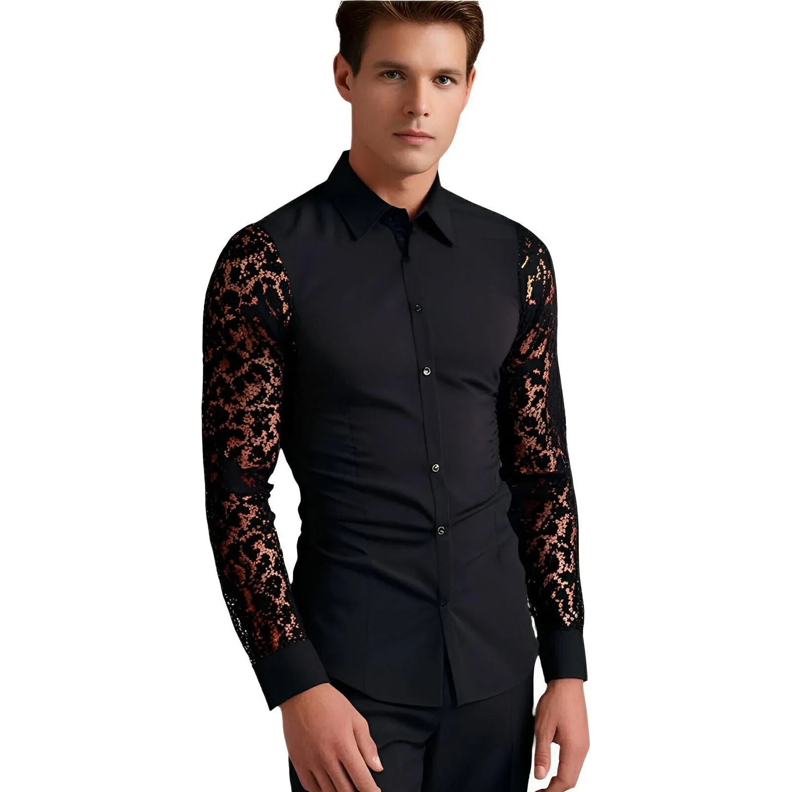 Lace Modern Fit Shirt