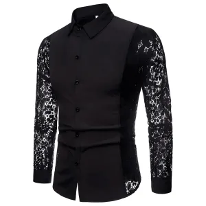 Lace Modern Fit Shirt