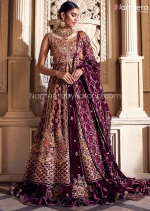 Latest Lehenga Bridal Pakistani in Modern Look  #BB283