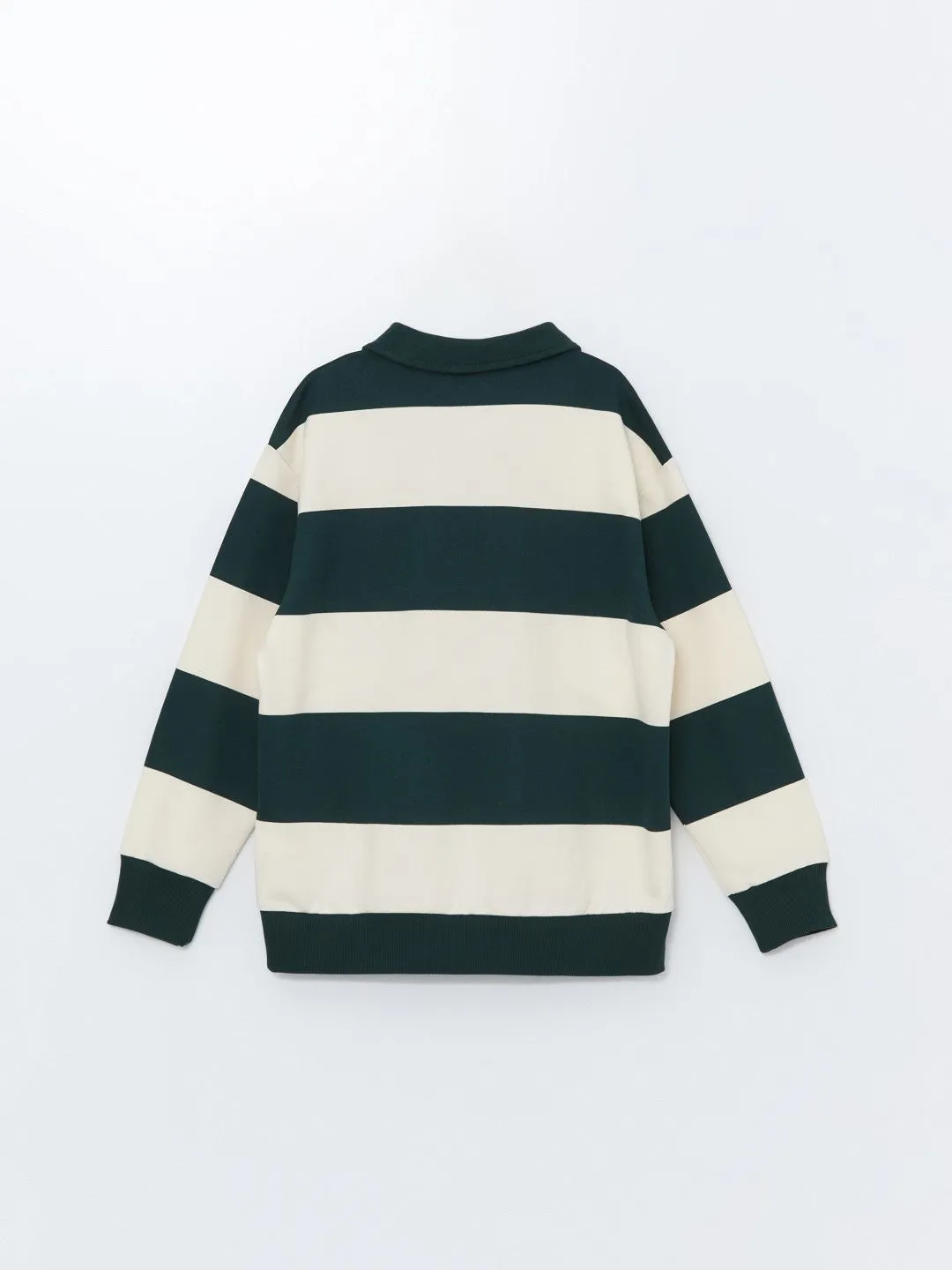 LCW Kids

Dark Green Striped Polo Neck Striped Long Sleeve Boy T-Shirt