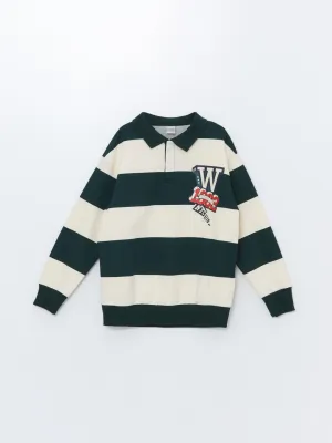 LCW Kids

Dark Green Striped Polo Neck Striped Long Sleeve Boy T-Shirt
