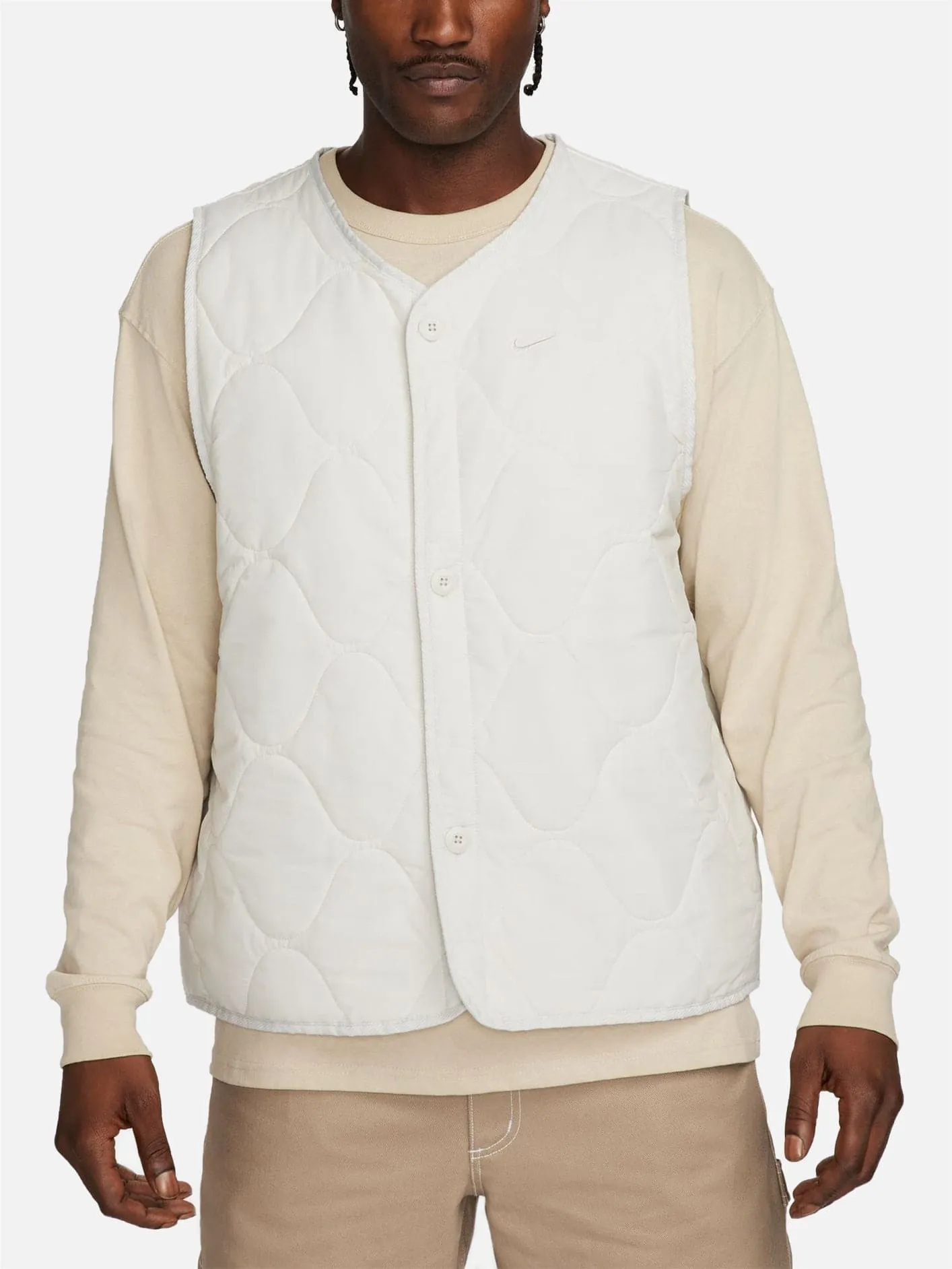 Life Insulated Military Vest - Light Bone