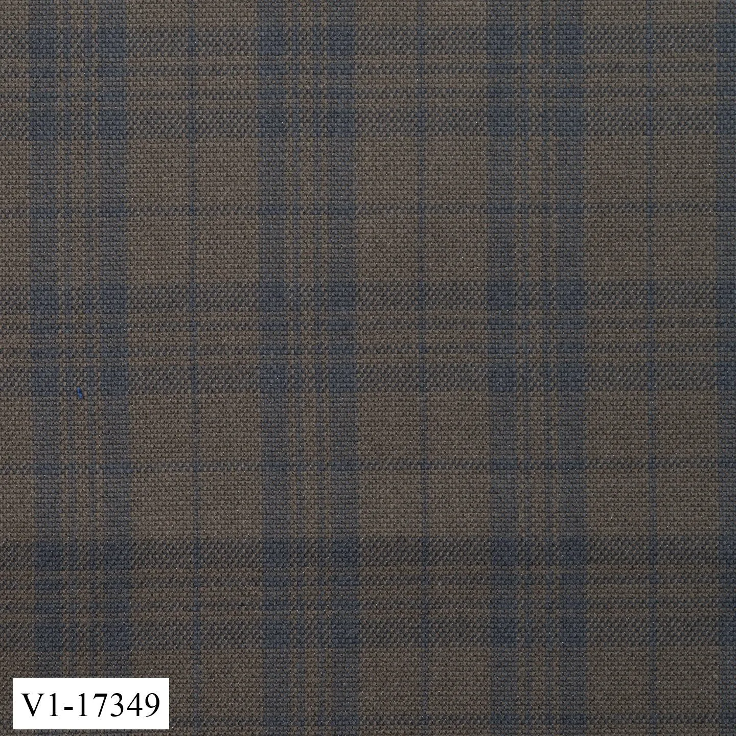 Light Brown with Blue Check Vest