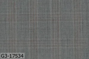Light Grey With Light Orange Check Vest