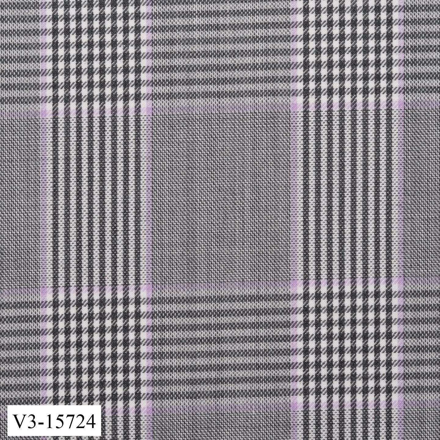 Light Pearl Grey With Dark Check Vest