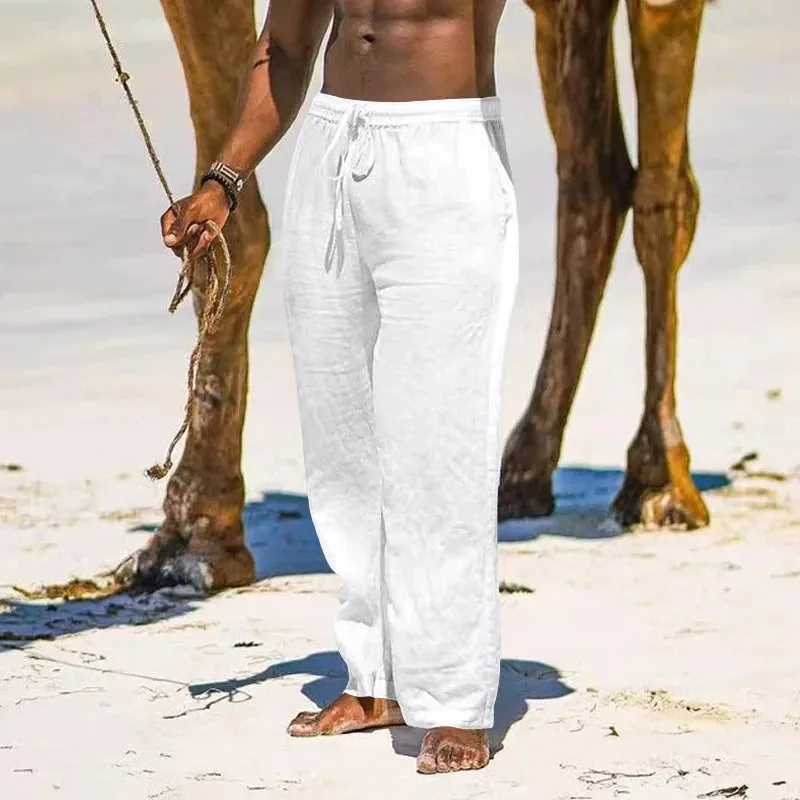 Loose Cotton Linen Pants