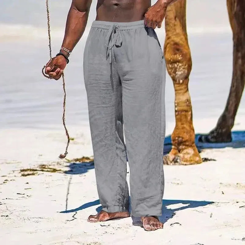 Loose Cotton Linen Pants