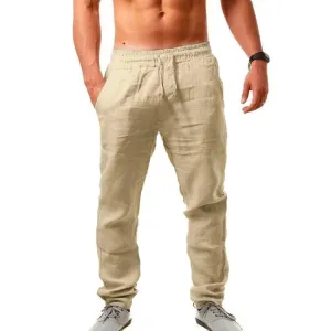 Loose Cotton Linen Pants