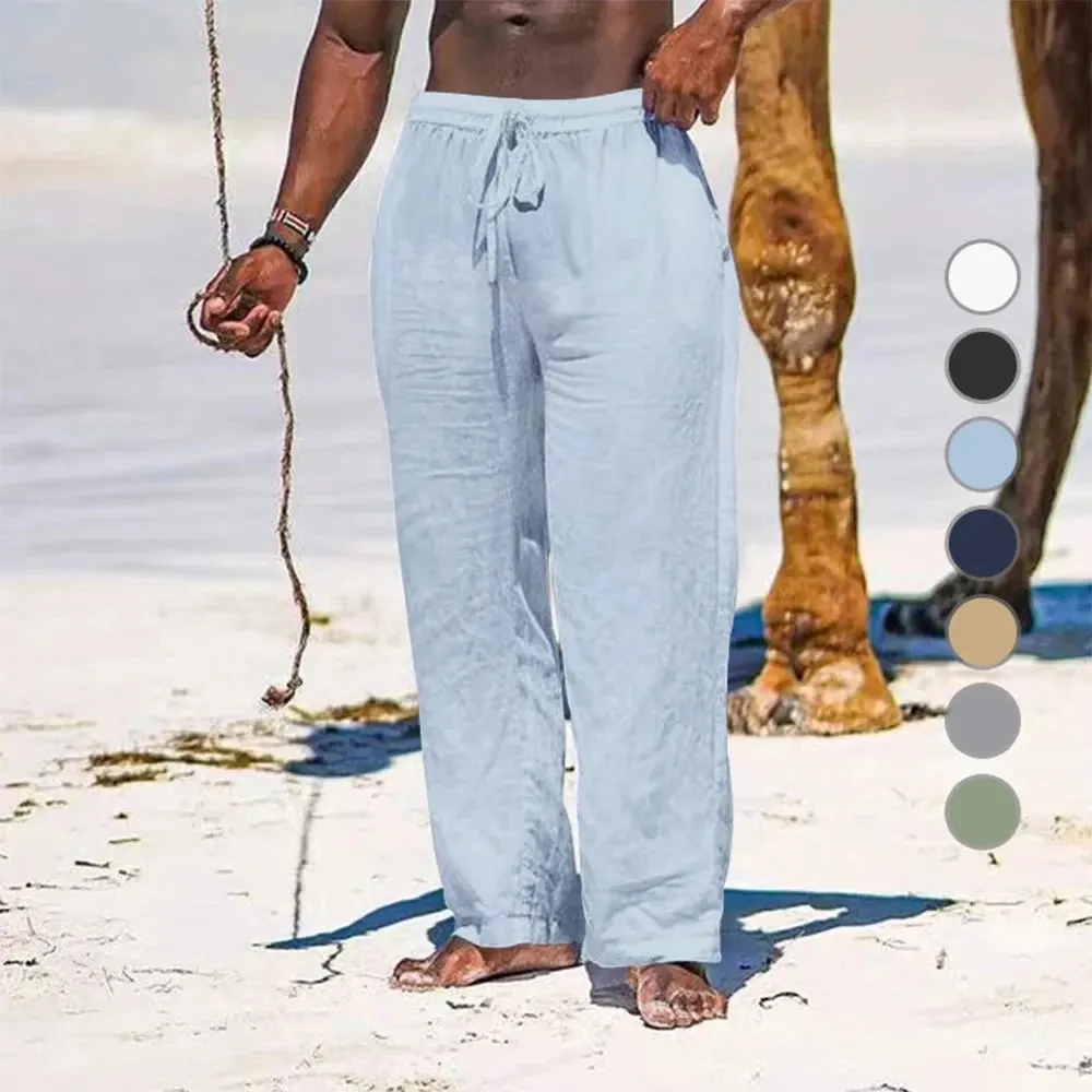 Loose Cotton Linen Pants