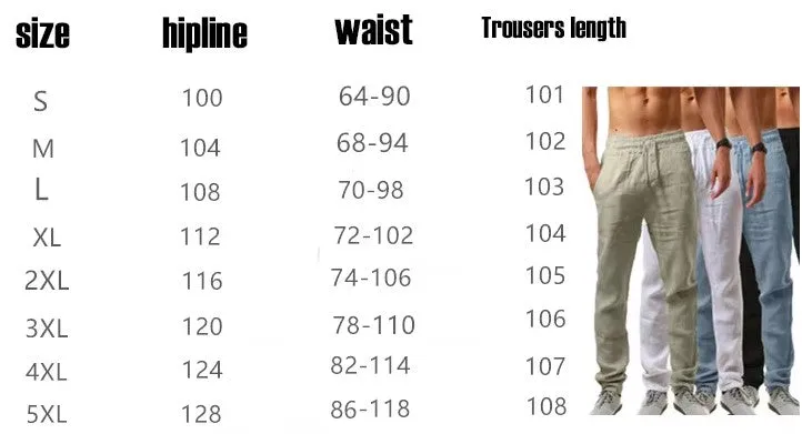 Loose Cotton Linen Pants