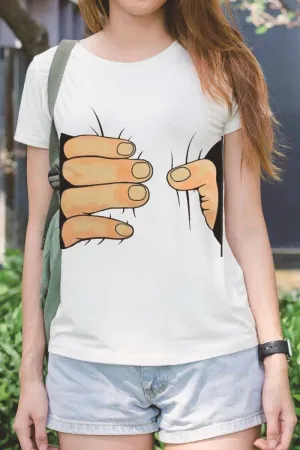 Loose Round Neck T-shirt