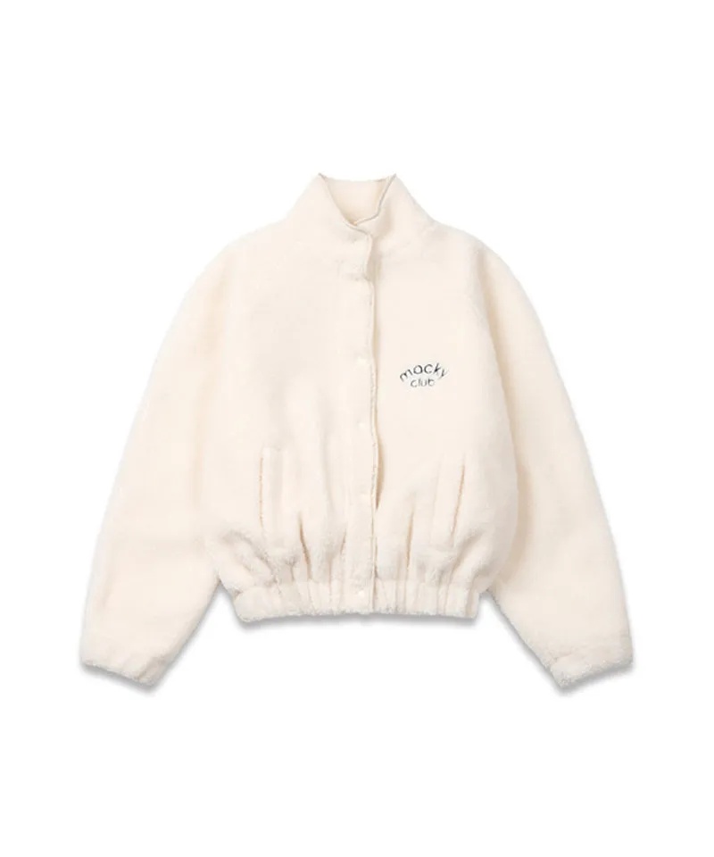 MACKY Golf: Buckle Burton Double Jacket - Ivory