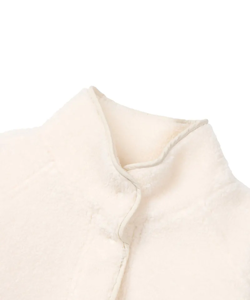 MACKY Golf: Buckle Burton Double Jacket - Ivory